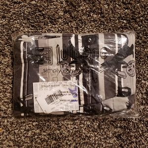 NEW LuLaRoe Black Grey and White Halloween Black Cat Pumpkin TC2 Legging